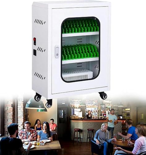 LGEOELIAS Portable Charging Mobile Phone Cabinet,Cell Phone Charging Stations, Rechargeable Cellphone Locker Storage,Mobile Phone Charging Cabinet,Phones Organized Cabinet