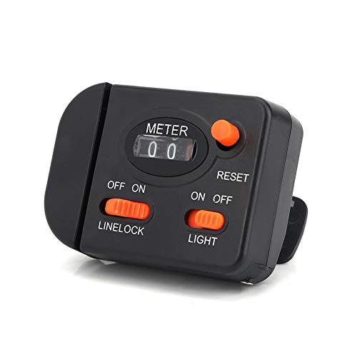 Yesbaby Professional Clip-on Rod Fishing Line Counter Depth Finder Digital Diaplay 99m