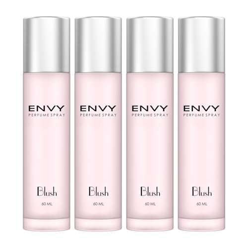 Image of ENVY Blush Perfume For Women - 60 ML Each, Pack of 4|Premium & Long Lasting Perfume| Eau de Parfum
