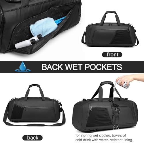 Moulyan 3-in-1 Gym Duffle Bag