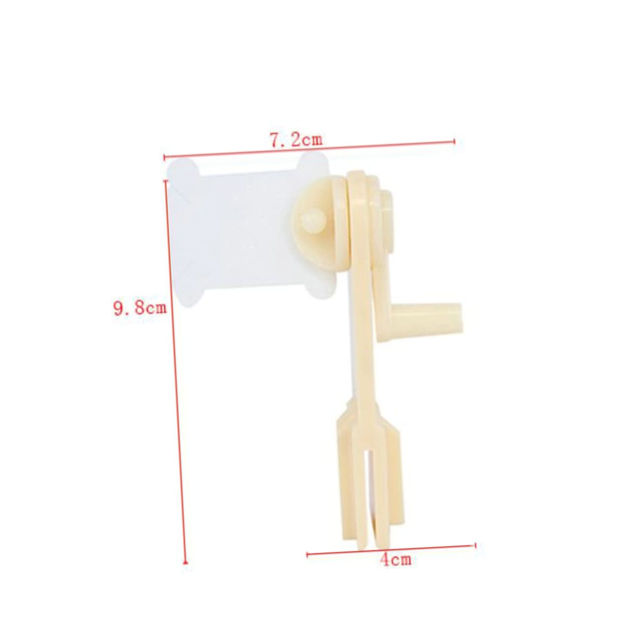 ERINGOGO Portable Yarn Ball Winder Hand Operated Mini Size Durable Material Smooth Edge Easy to Use