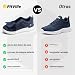 Imagen de FitVille Zapatos Diabéticos para Hombre Zapatos Anchos Especiales para Pies Hinchados Cómodas Zapatillas Ajustables para Aliviar el Dolor de Pies