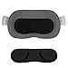 NEWZEROL 1 Stück Ersatz für VR Lens Protect Cover Staubschutzhülle für Oculus/Meta Quest 2/ Oculus Quest/Oculus Rift/Oculus Go/Valve Index, abwaschbare Schutzhülle - Schwarz