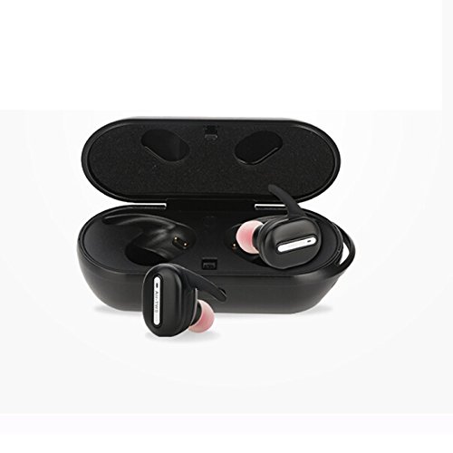 True Wireless Earbuds,Bluetooth Headphones,TWS Earphone CSR4.2,with 320mah Charging Carrying Case Box for iPhone,Samsung