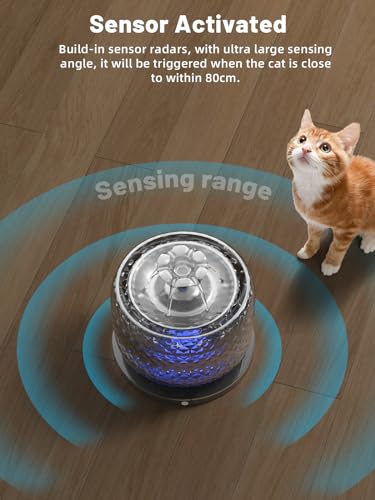 Mailofy WF350 Wireless Cat Water Fountain Battery Operated, 120Oz/3.5L Automatic Pet Water Dispenser thumb #1
