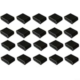 Honseadek Silikon-Luftfritteusen-Zubehör-Set mit Dampfblech-Ecken, quadratische Schutzhüllen und Backmattenabdeckungen, kompatibel mit den meisten luftgebratenen Herden (20 Stück)