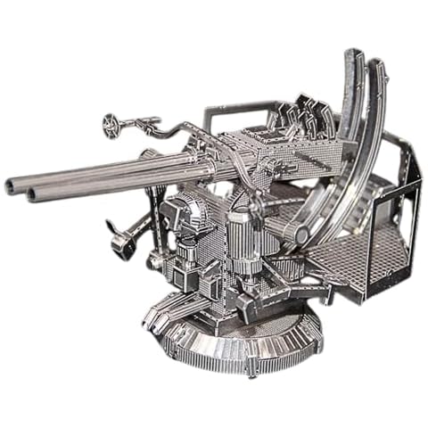 Puzzle 3D Antiaérien Metal Zone Cover