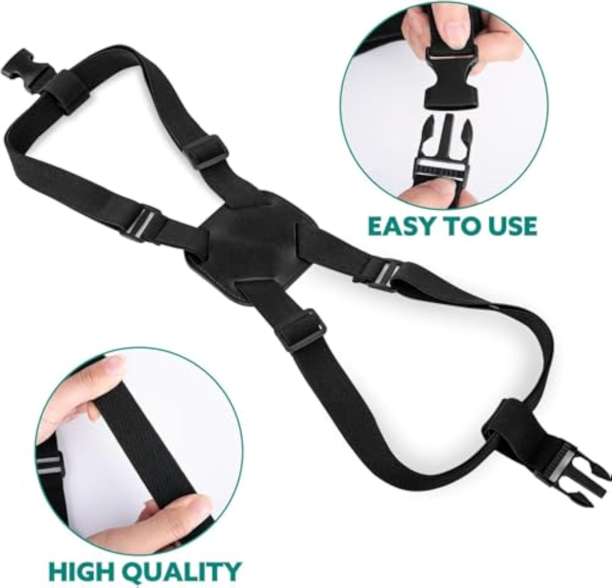 Adjustable Elastic Travel Luggage Straps Bag Bungees, 2PCS Set