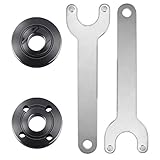 Llave de amoladora angular profesional duradera de 125 mm, espaciador de juntas de varios colores (2 llaves, 1 junta superior, 1 junta inferior)