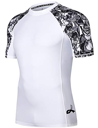 LAFROI Men's Compression Rash Guard