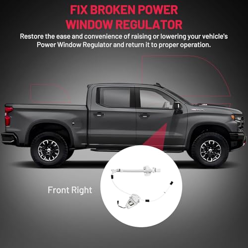 Image of BDFHYK 748-574 Power Window Regulator with Motor Front Right Compatible with Jeep Liberty KJ 2006-2007