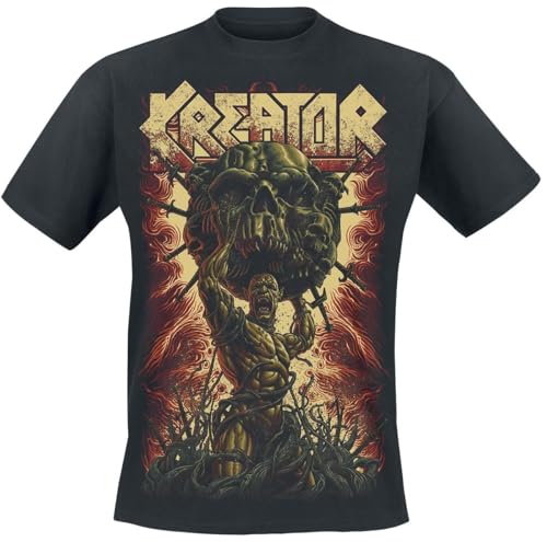 Photo de Kreator Strongest of The Strong Homme T-Shirt Manches Courtes Noir 3XL