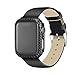 SERDAS For Apple Watch Case Thin Carbon Fiber Bumper Case 38mm 40mm 42mm 44mm 41mm 45mm Frame Edges Hard Shell(40mm)