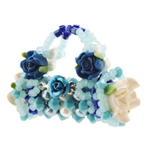 Sac perles MIYUKI ice blue bag kit japonais BFK204 artisanat de luxe
