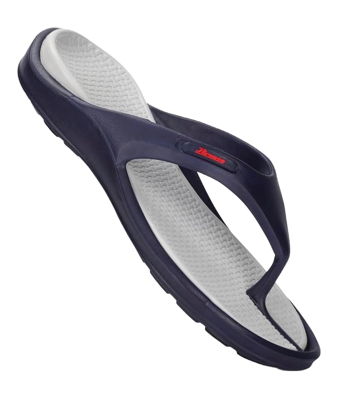 PARAGON K3417G Flip Flops for Men | Comfortable, Lightweight, Durable Slippers with Rubberised EVA Sole | Easy Washable Slip Ons | Ideal for Everyday Use