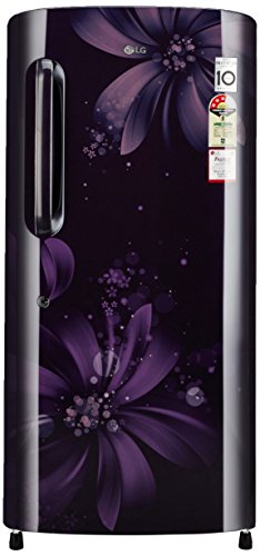 Image of LG 215 L 3 Star Direct Cool Single Door Refrigerator(GL-B221APAW.DPAZEBN, Purple Aster, Inverter Compressor)