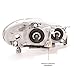 HEADLIGHTSDEPOT Chrome Housing Halogen Headlights Compatible With Toyota Corolla 2005-2008 CE/LE Model Includes Left Driver and Right Passenger Side Headlamps