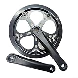 [GEARING & PEDALING CONTROLLO] Scegli 40T per salite più facili, 48T per bilanciato o 52T per una velocità più elevata; la lunghezza della pedivella da 170 mm offre una leva affidabile per allenamento, pendolarismo e gite nel fine settimana.
