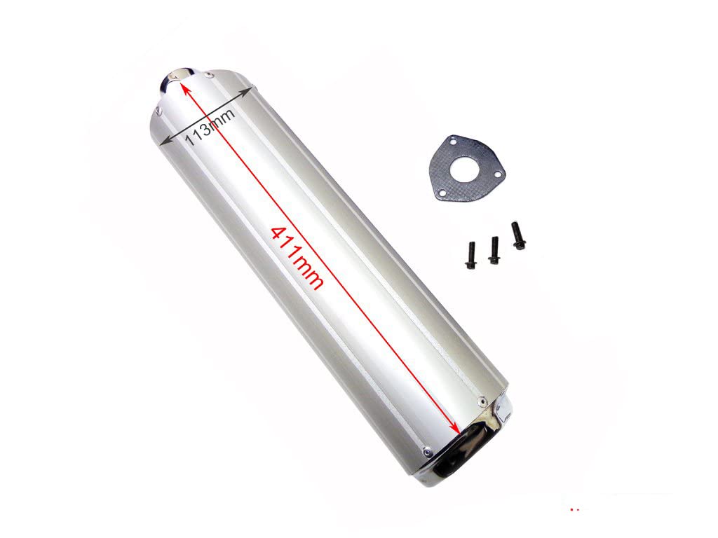 Amazon.com: Muffler Pipe Silencer for 4 Stroke GY6 125cc