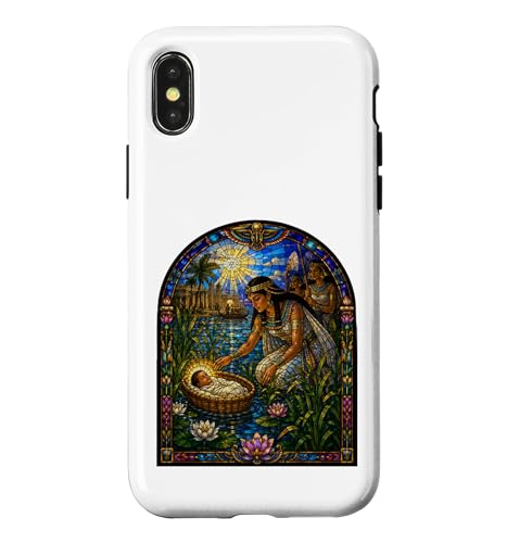Baby Moses Nile Basket �t�@���I �� ���� ���U�C�N�A�[�g �X�}�z�P�[�X iPhone X/XS �p