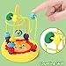 Wooden Bead Maze Activity Toy – Educational Circle Coaster in Yellow and Lion Design. Ideal Toddler Learning Toy for Sorting, Stacking & On-The-Go Play. Perfect Size for Travel and Waiting Rooms.