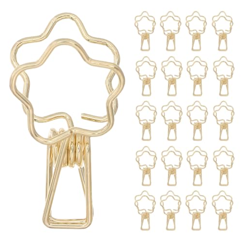 Abaodam 50�������Ԍ^�N���b�v 50�� �S�[���h�y�[�p�[�N���b�v ���p�r�o�C���_�[�A�N�Z�T���[ ���ސ��� ��