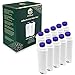 Produktbild EMBRO 10 Wasserfilter für Delonghi Kaffeemaschinen DLS C002 SER3017 5513292811 for ECAM EC820 EC860 21.117 22.110.B 350.55.B 44.660.B ETAM 29.510.Sb ESAM 4200.S BCO, TÜV SÜD Zertifizierte