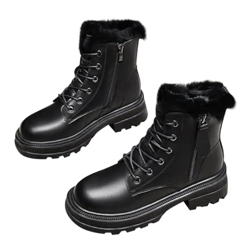 Botas de mujer con plataforma y suela antideslizante que ofrecen pisadas suaves