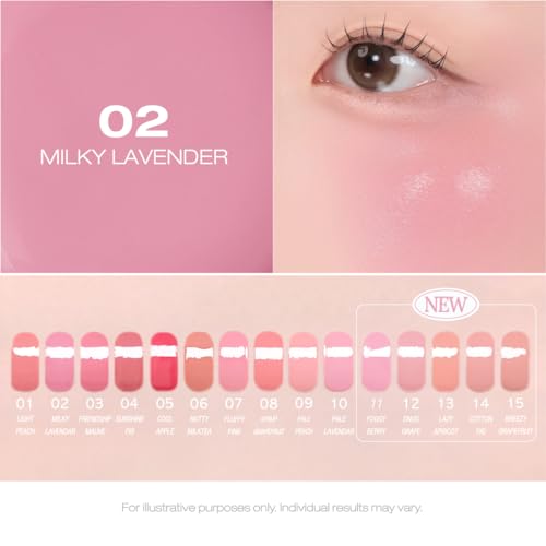 Peripera Syrupy Tok Cheek - Má hồng lỏng hoàn thiện dewy, 15 màu - Image 5