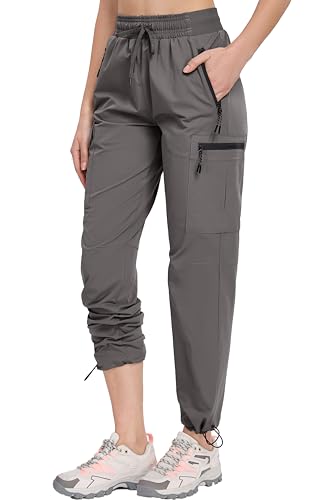 Oalka Women's Hiking Pants Water Resistant Quick Dry...