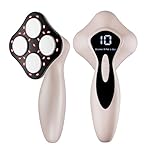 Oranmagic Body Sculpting Machine - Reduce Stretch Marks & Cellulite Massager Tool with Heating & Microcurrent Technology, Skin Tightening Device Suitable for Belly, Waist, Arms, Buttocks, Legs (Pink)