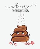  Welcome - The Funny Bathroom Guest Book (Poop): Your guests will have a humorous restroom visit with this book welcoming them, easy to fill out with ... guest house or any place that has a bathroom