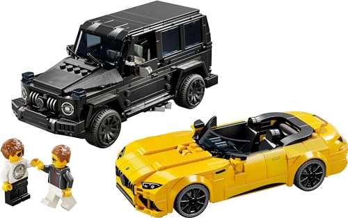 LEGO Speed Champions Mercedes-AMG G 63 & Mercedes-AMG SL 63 76924 Building Blocks Toys for 10+ Gift for Boys and Girls