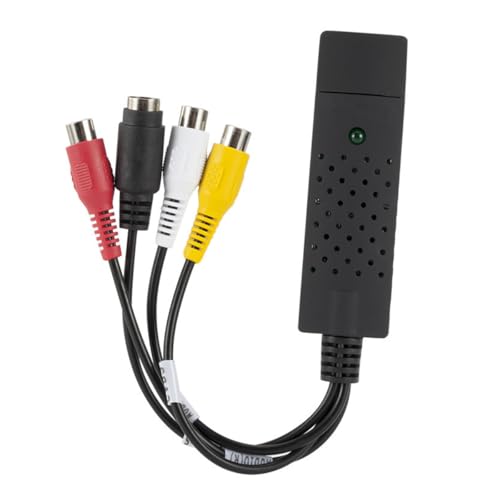 Alnicov Tarjeta de Captura de vídeo USB PC, TV, Mac, Windows Vista, Compatible con convertidor de...