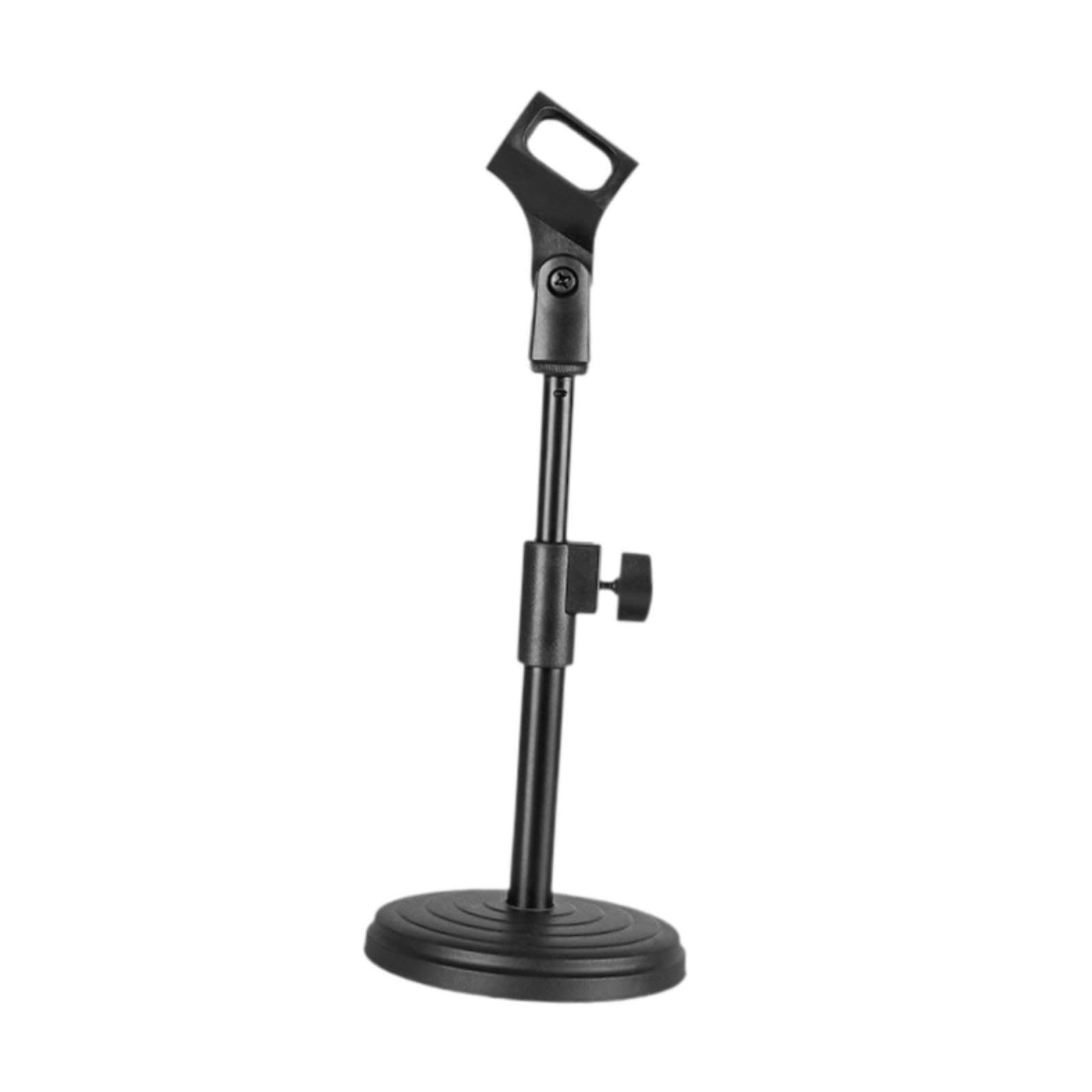 SECRET DESIRE Table Microphone Stand Round Base Sturdy Mic Holder for Concert Party Studio-image-44