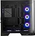 MSI MAG PANO 120R PZ - ATX Mid-Tower Gaming PC Case - 270-degree Tempered Glass Panel - Liquid Cooling Support up to 360mm Radiator - Pre-Installed 7 ARGB Fans - VGA Bracket