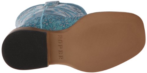 ROPER Kids Girls Checkered Square Toe Casual Boots Mid Calf - Pink4