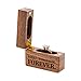 Wislist Wooden Engagement Ring Box Small Slim Flat Ring Case for Proposal,Wedding (Today Tomorrow Forever)