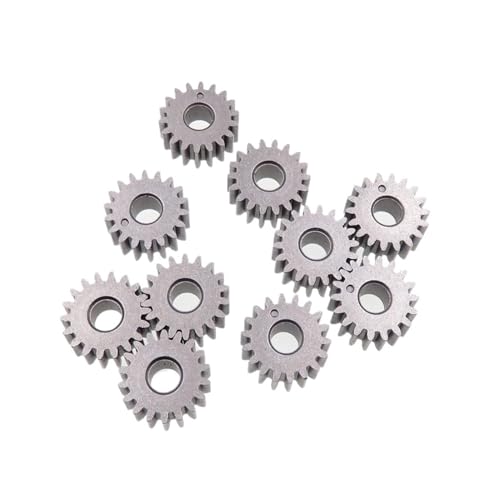 Bevel Gear Pinion Hardware Mechanical 10pcs Motor Gear Metal Gears Mini Pinion 18T Teeth Modulus 0.6 Metal Gear