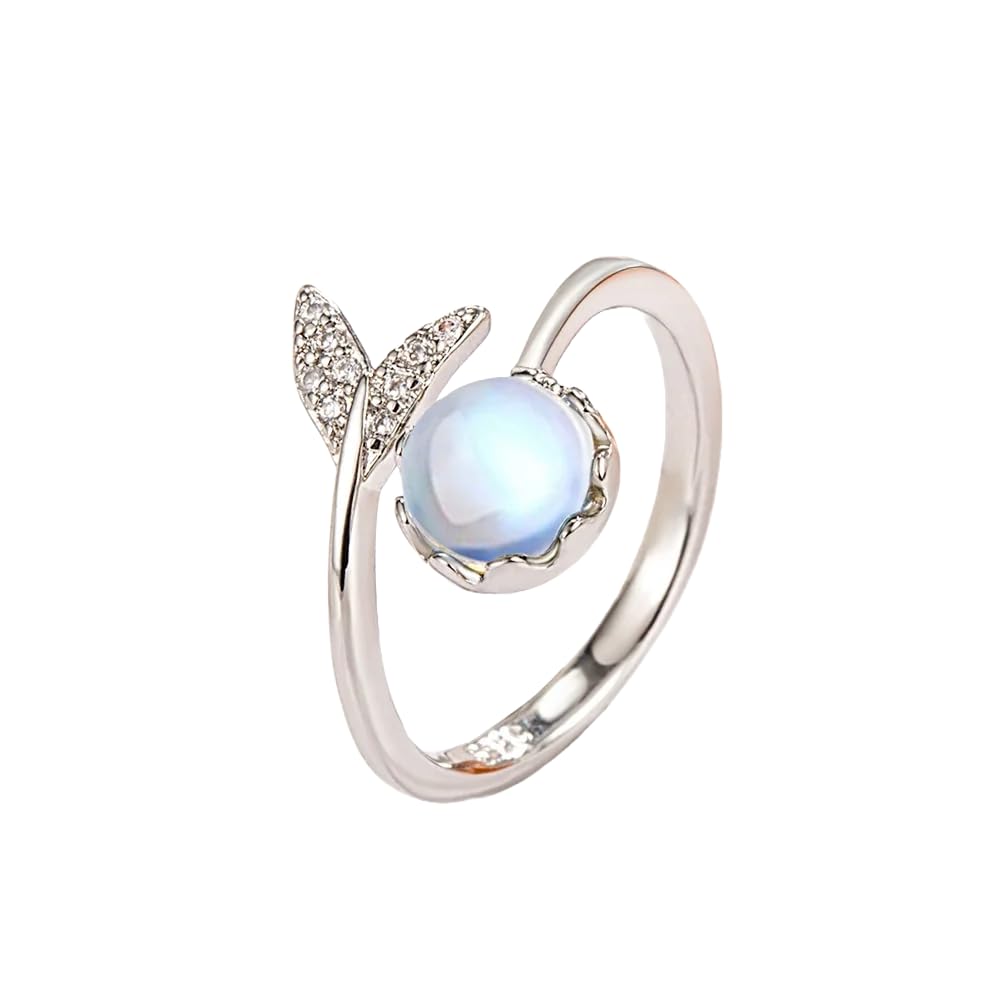 Purple Secret Hawaii Mermaid Tail and ocean stone Ring for Women (Free Size), Gift For women, Ocean Jewelry, Gift For Ocean Lovers, Ocean Theme Gift, Cute Ring (B0CZRW7LGJ) Amazon Price History, Amazon Price Tracker