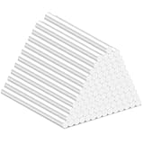 Ainiv 100 sztuk pałeczek do klejenia na gorąco, 7mm x 100mm przezroczyste sztyfty do klejenia na gorąco, szybkoschnące wkładów na gorący klej do zrób to sam, uszczelnianie, dekoracje świąteczne