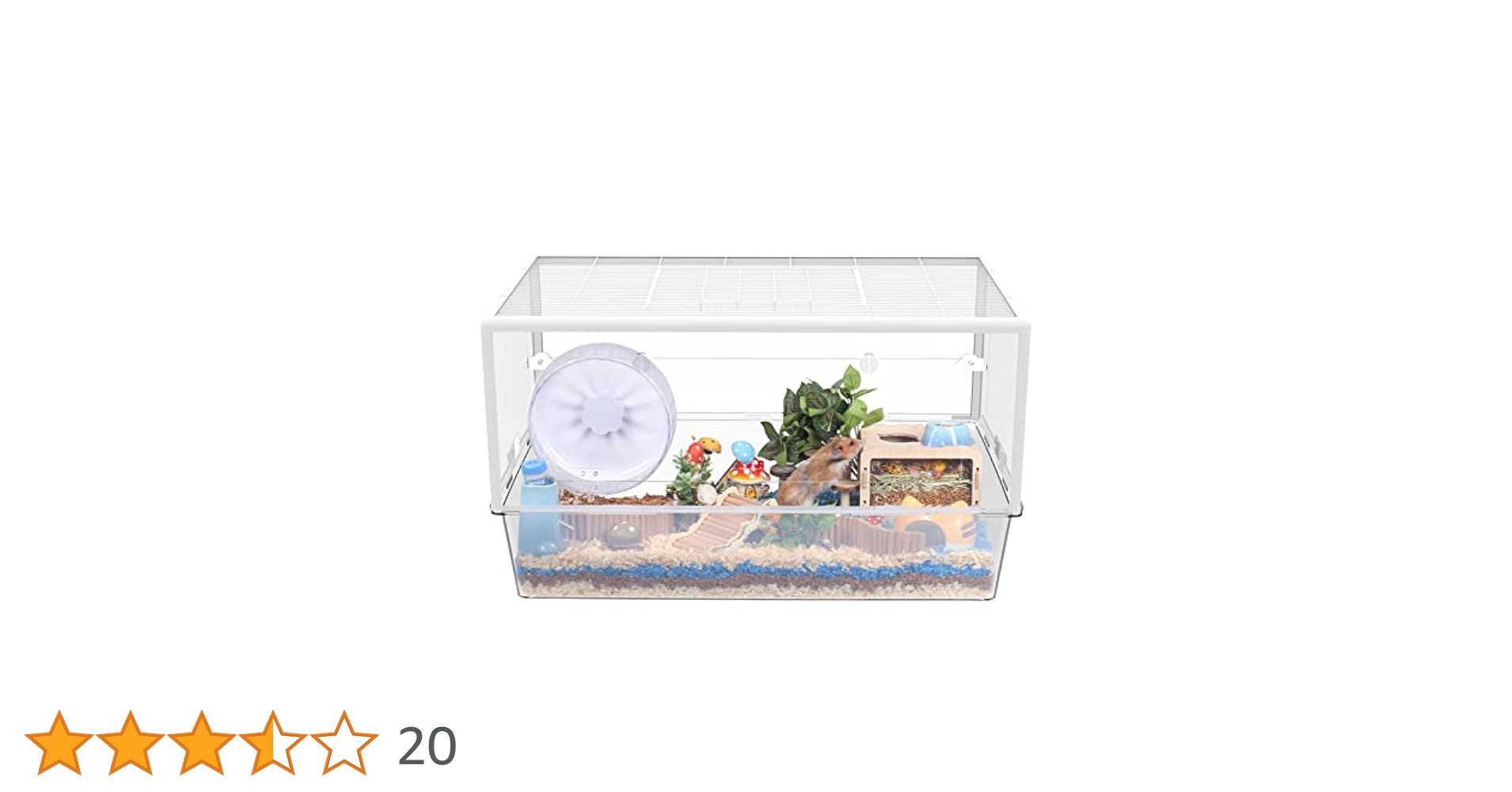 Amazon | BUCATSTATE ハムスターケージ 850 飼育ケージ 大型