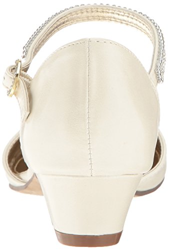 Nina Girl's Cera Pump, Bone Pearlized, 4.5 M Us Big Kid #TOP2