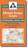 Mount Evans Wilderness - Colorado Topographic Hiking Map (2018)