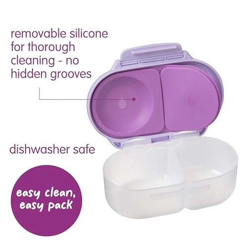Image of b.box Snack Box, Snack Containers for Kids, Kids Lunch Box, Toddler Snacks