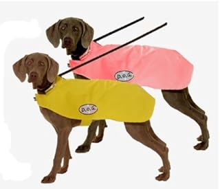 Designer Dog Coat (D.O.G.) - Pink Spring Dog Raincoat - X-Large (XL)