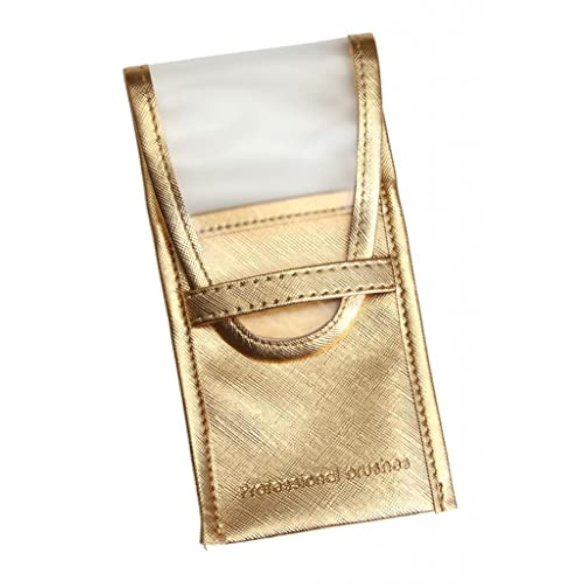 Travel Leather Makeup Bag for Beauty Brushes