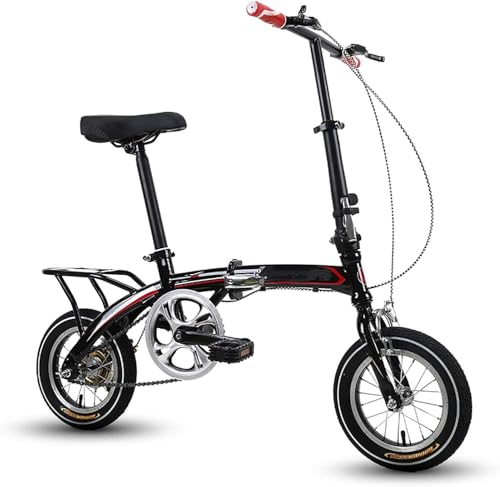 XWJBDF Bicicletta Pieghevole Da 12 Pollici, Bici Da Città Compatta, Per Studenti E Adulti, Mini Bici Pieghevole Leggera Per Bici Da Lavoro 3