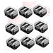 Beaupretty 30pcs Dual-Hole Mini Cosmetic Pencil Sharpener for Eyebrow Lip Eyeliner Pencils, Black Makeup Sharpener Tool for Precise Beauty Application at Home
