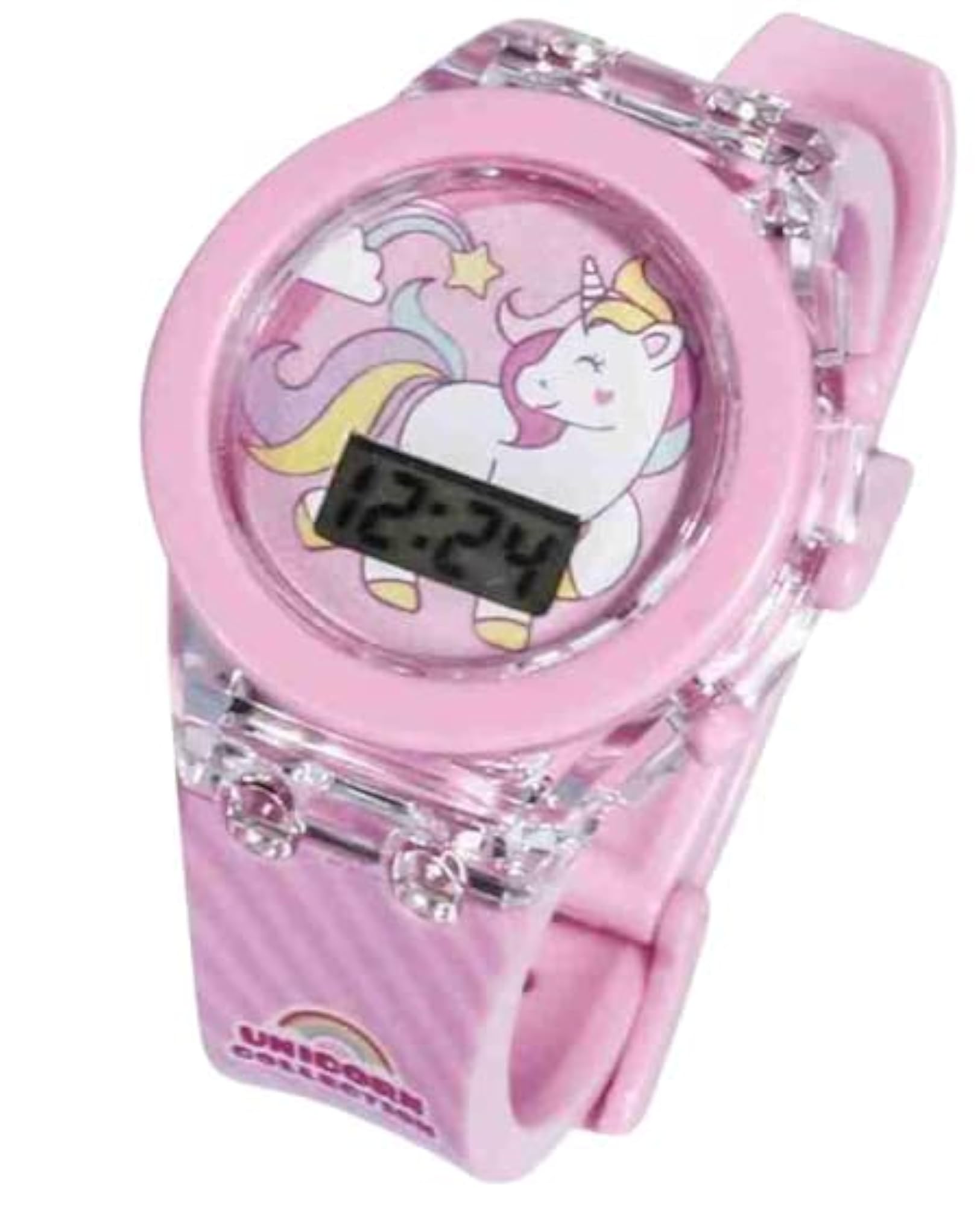 Magical Unicorn Kids Digital LED Watch with 3D Disco Lights